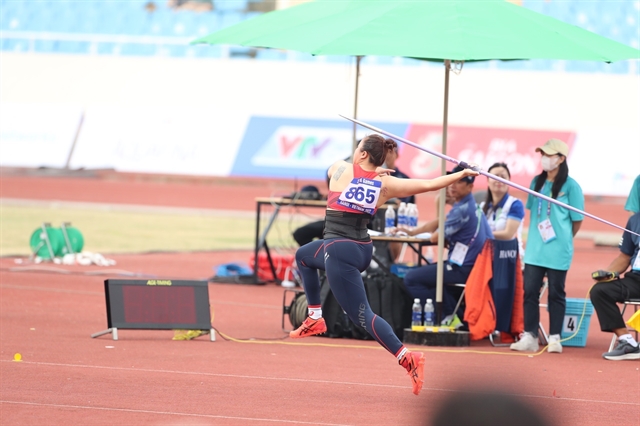 Thailand Việt Nam dominate athletics on May 18